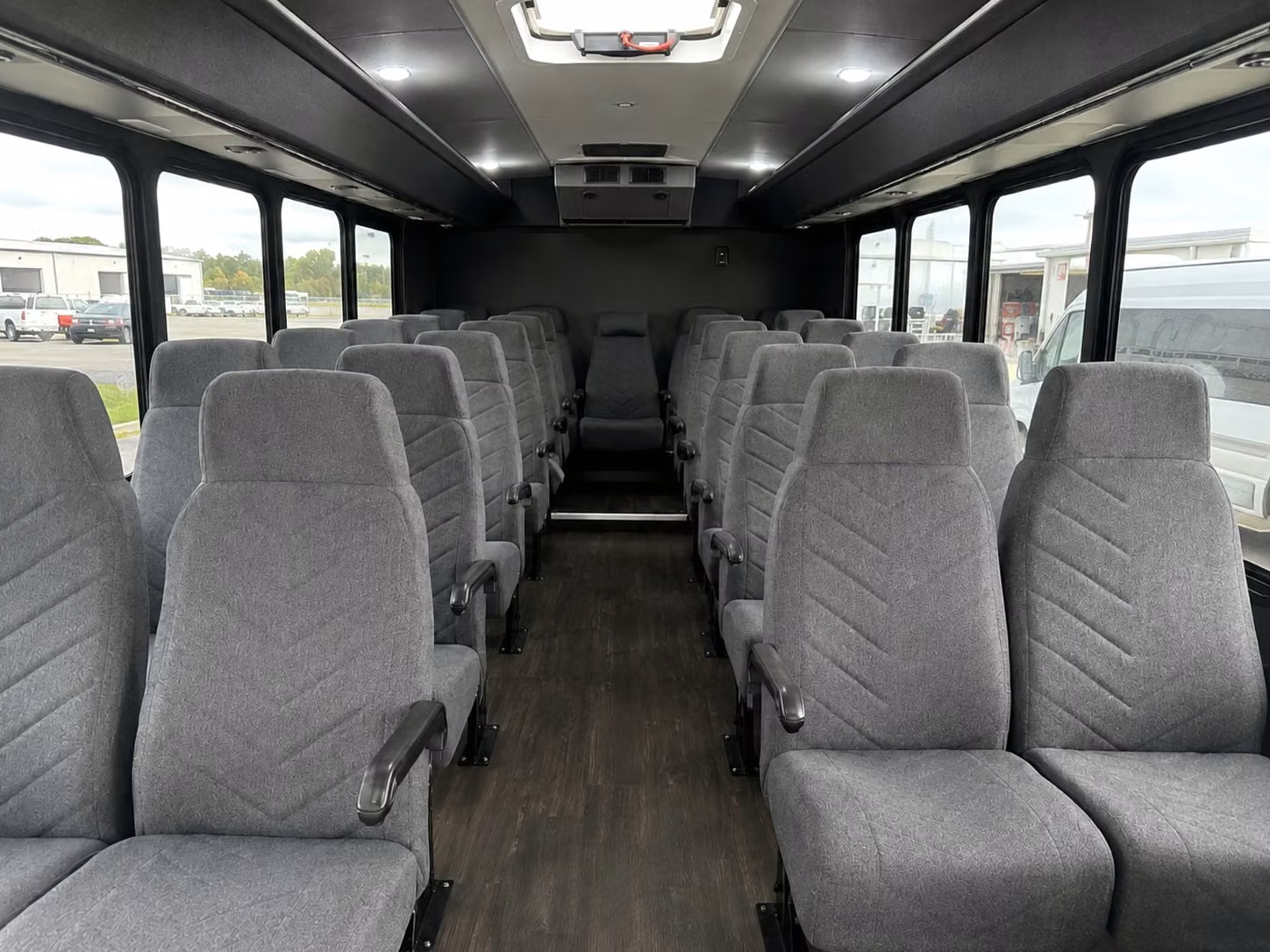 20 passenger minibus interior
